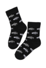 fishbone-black-cotton-socks-1
