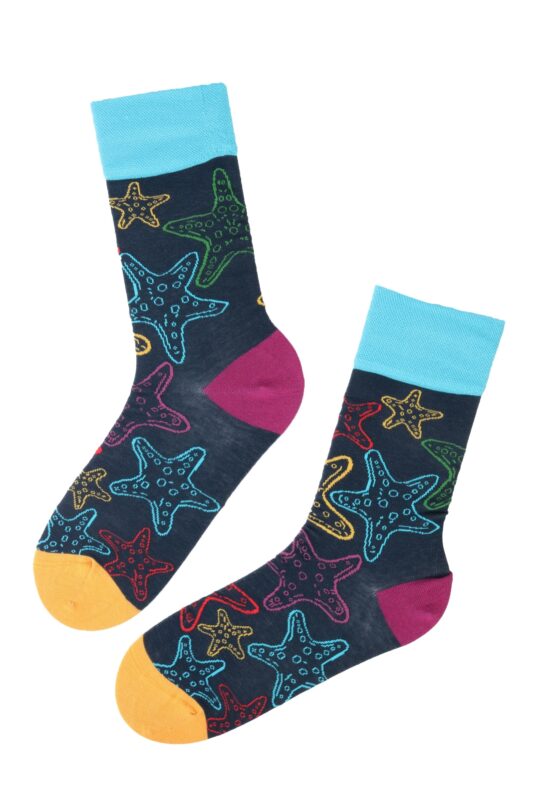 starfish-sea-themed-cotton-socks