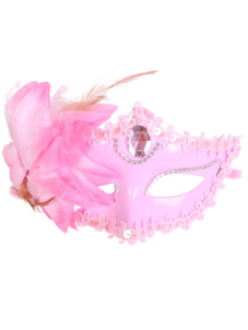 Venezia light pink mask