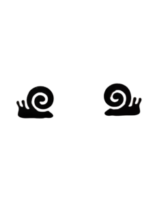 dark-earrings-snail