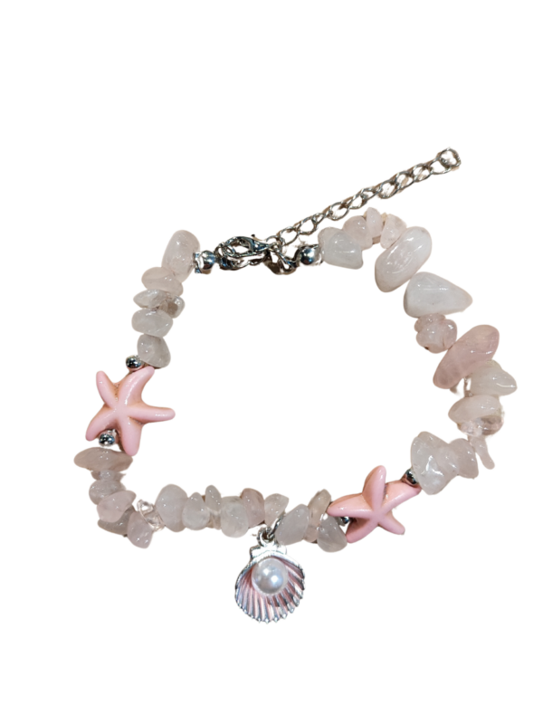 pink-bracelet-seashell