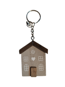 keyring-grey-house