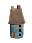 led-light-blue-house