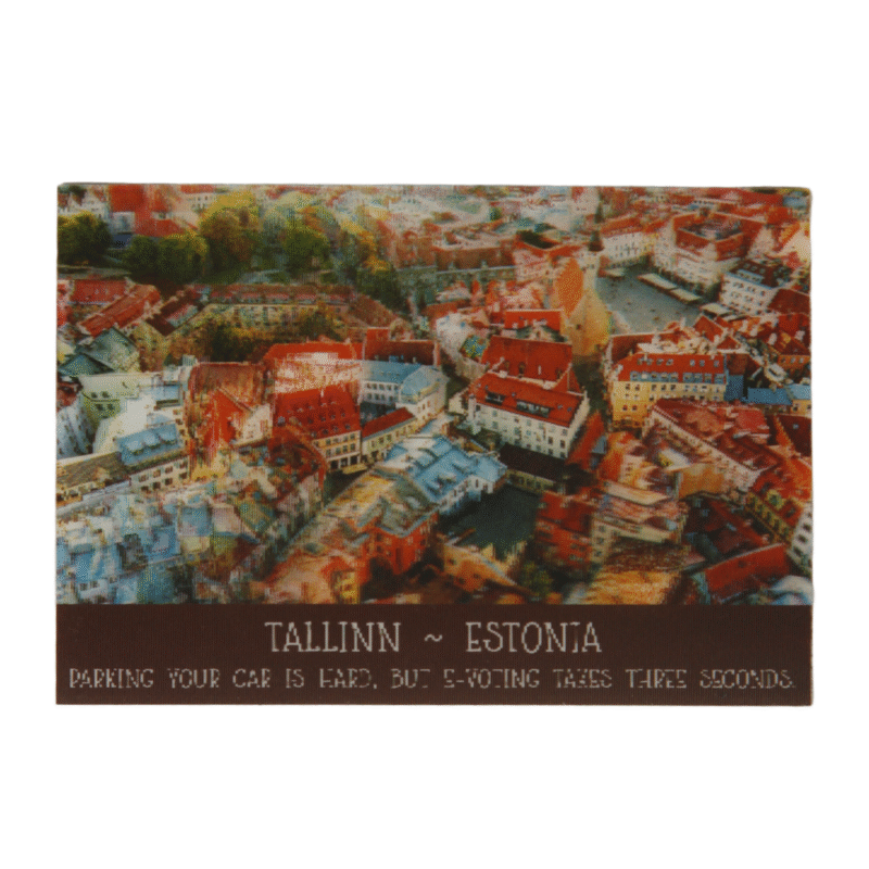 Old town 3d magnet