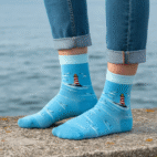 Sinised tuletorniga sokid